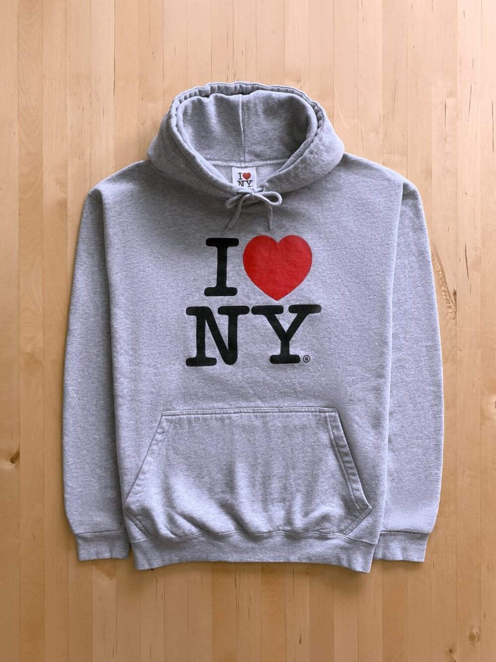 I Love New York Sweatshirt Hoodie Men's Medium